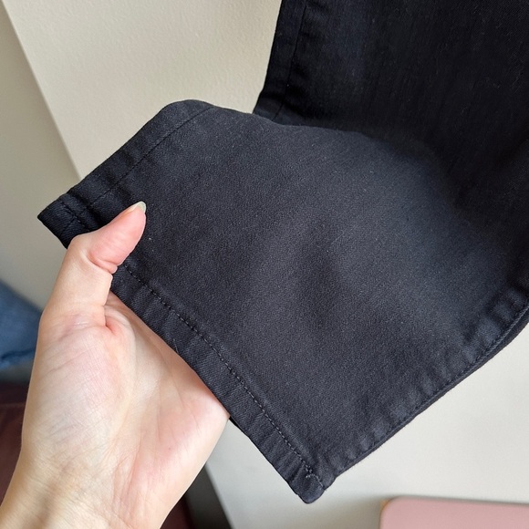Frame Denim Le High Straight Black Jeans, Classic Black Jeans, Size 28 - Picture 6 of 16